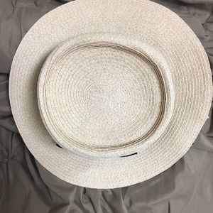 Cream Pink Scarlett Hat